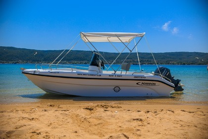 Hire Boat without licence  Poseidon Blue water 170 Vourvourou