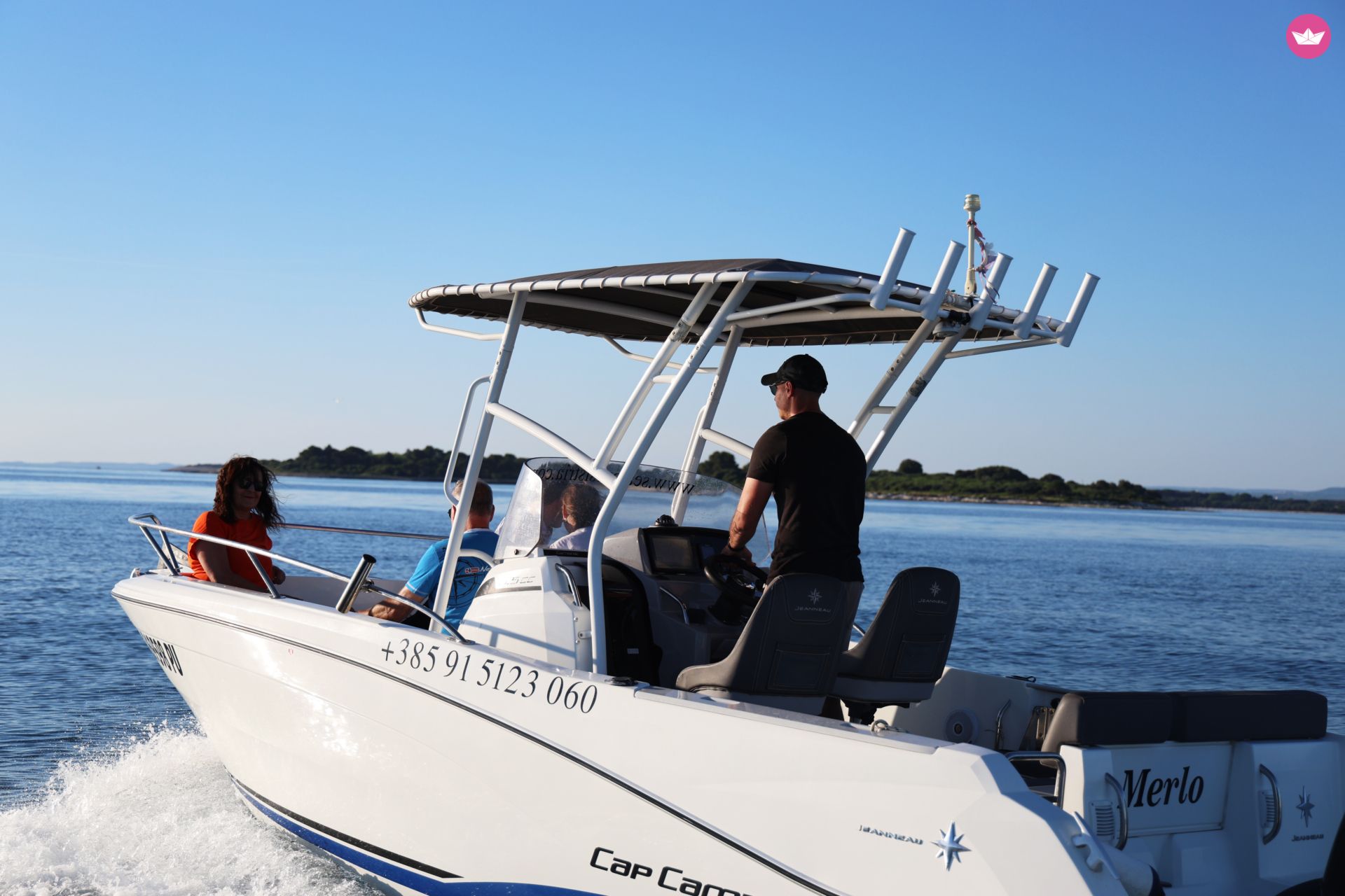 Bateau à moteur Jeanneau Cap Camarat 6.5 Cc 200cv 2