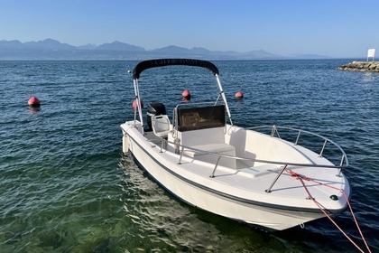 Miete Motorboot Angler 204 Bezirk Lausanne