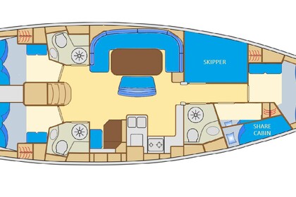 Bavaria Cruiser 50  - 15.40m Melodia