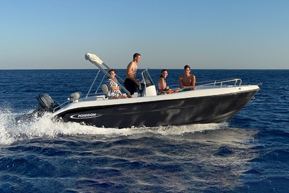 Чартер лодки без лицензии  Poseidon Blu Water 185 Милос