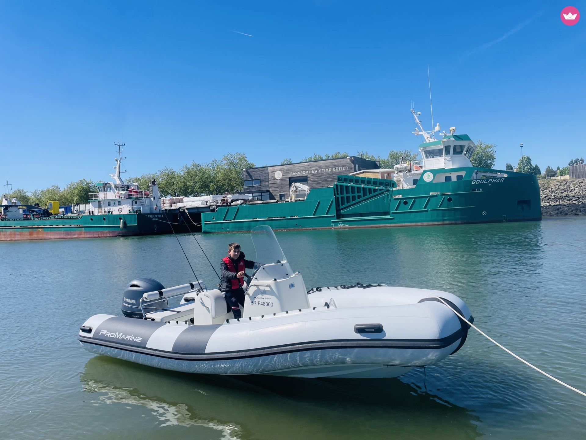 Semi-rigide Pro Marine Manta 550 115cv 2