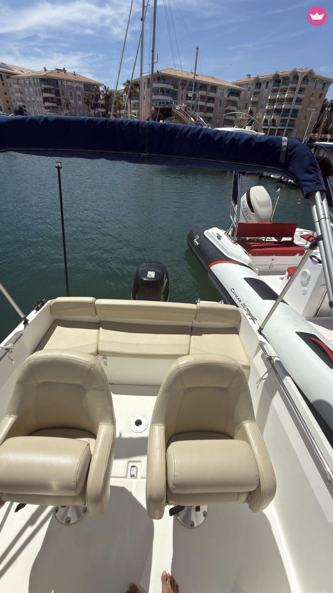 Bateau à moteur Jeanneau Cap Camarat 555 WA 90cv 5