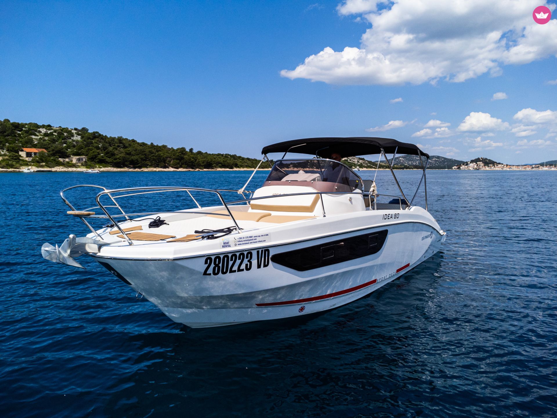 Bateau à moteur Idea Marine 80WA Sundeck 300cv 2