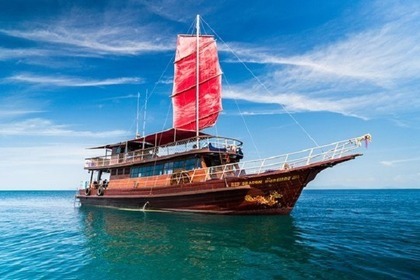 Miete Motorboot Teak Wooden Yacht 78ft Amphoe Ko Samui