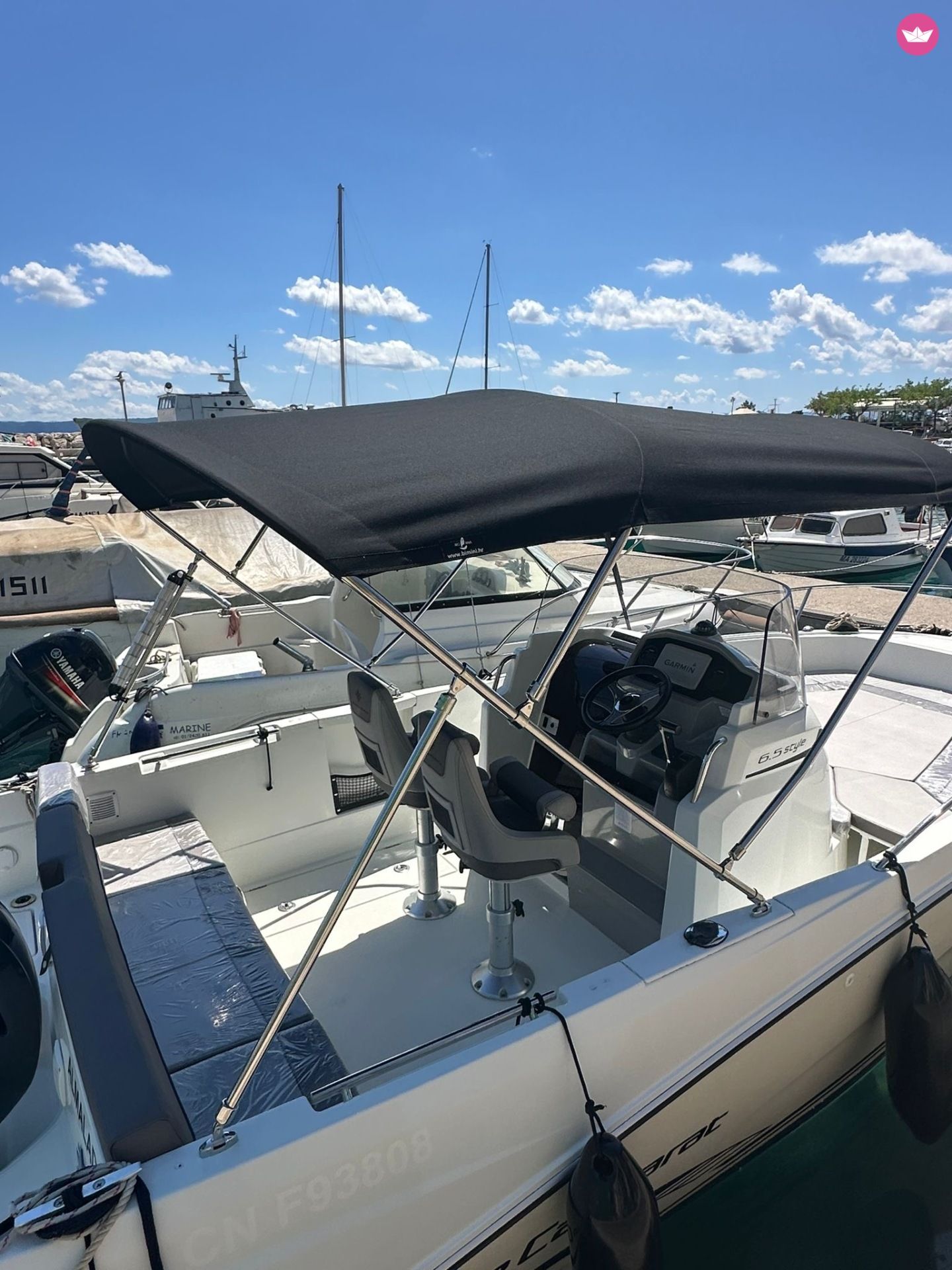 Bateau à moteur Jeanneau Cap Camarat 6.5 Cc 150cv 3