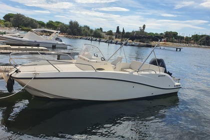 Alquiler Lancha Quicksilver Activ 605 Sundeck Le Barcarès