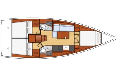 Sailboat BENETEAU OCEANIS 38 11.5m.