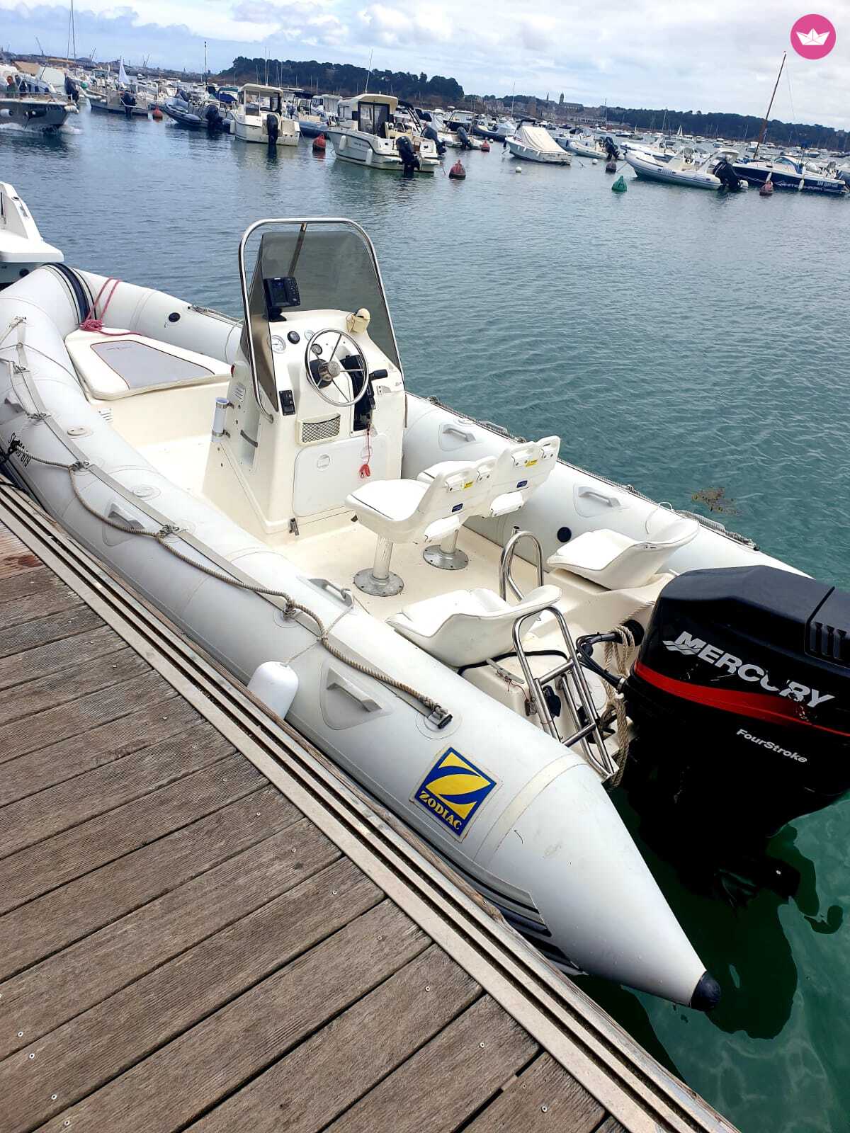 Semi-rigide Zodiac international Zodiac pro 550 open 90cv 2