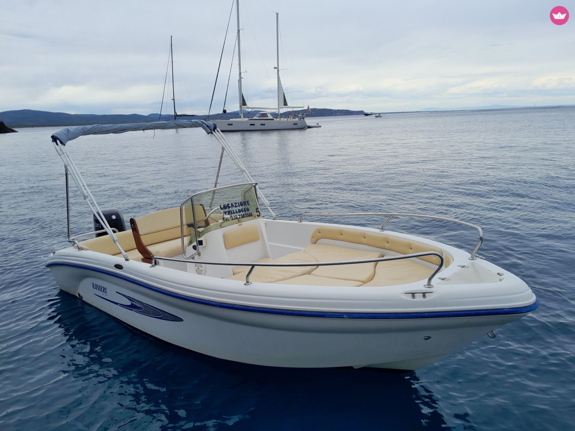 Bateau sans permis Ranieri Azzurra limited edition 40cv 2