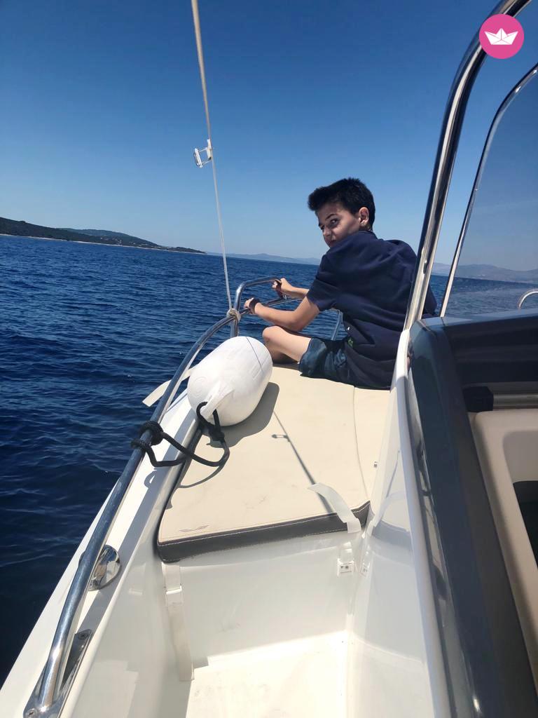 Charter motorboat in Split  