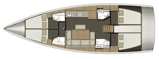 Sailboat Dufour Dufour 460 Gl boat plan