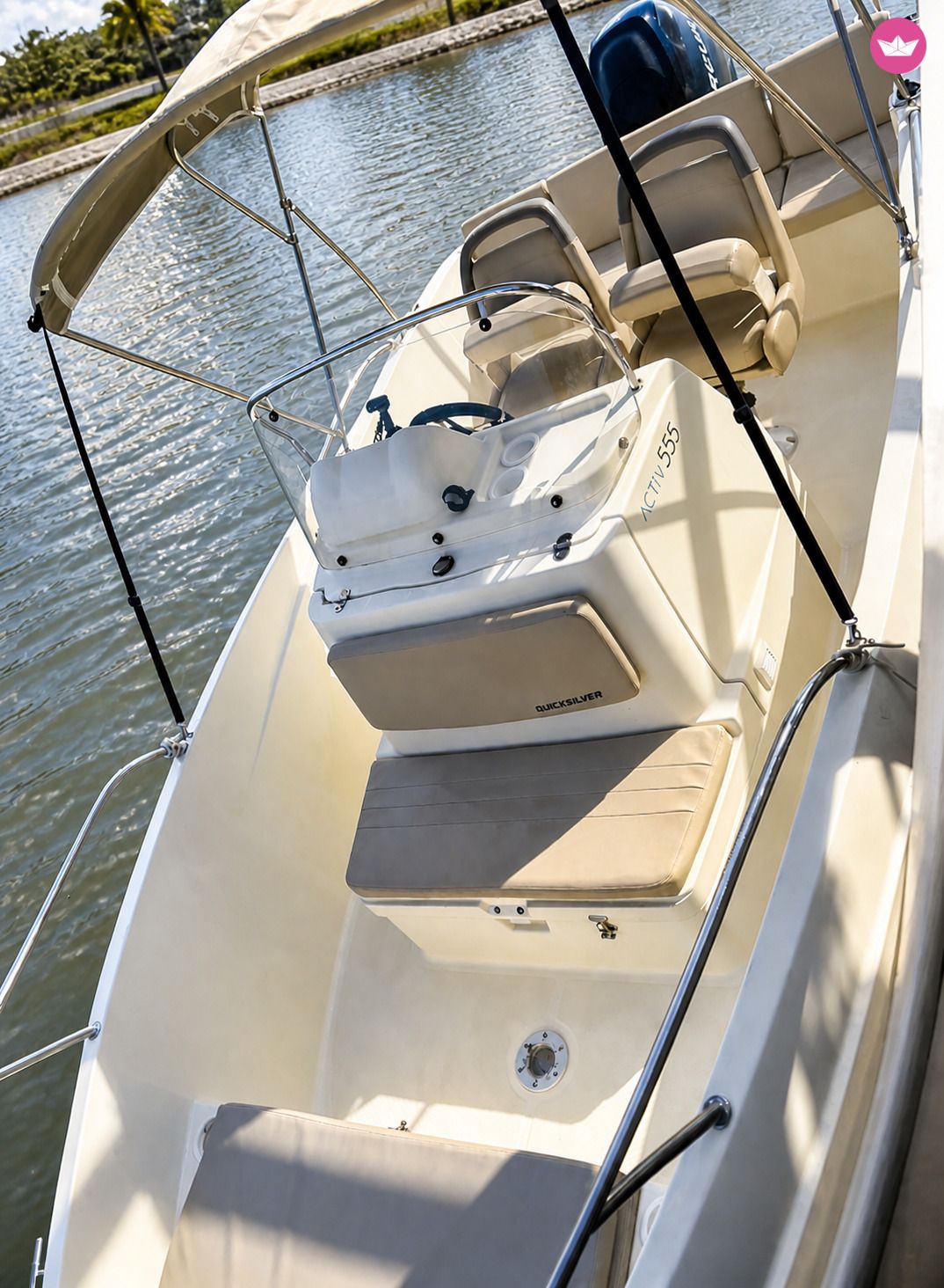 Bateau à moteur Quicksilver ⭐️⭐️⭐️OPEN ACTIV 555 115 CV !⭐⭐️⭐️ 115cv 4