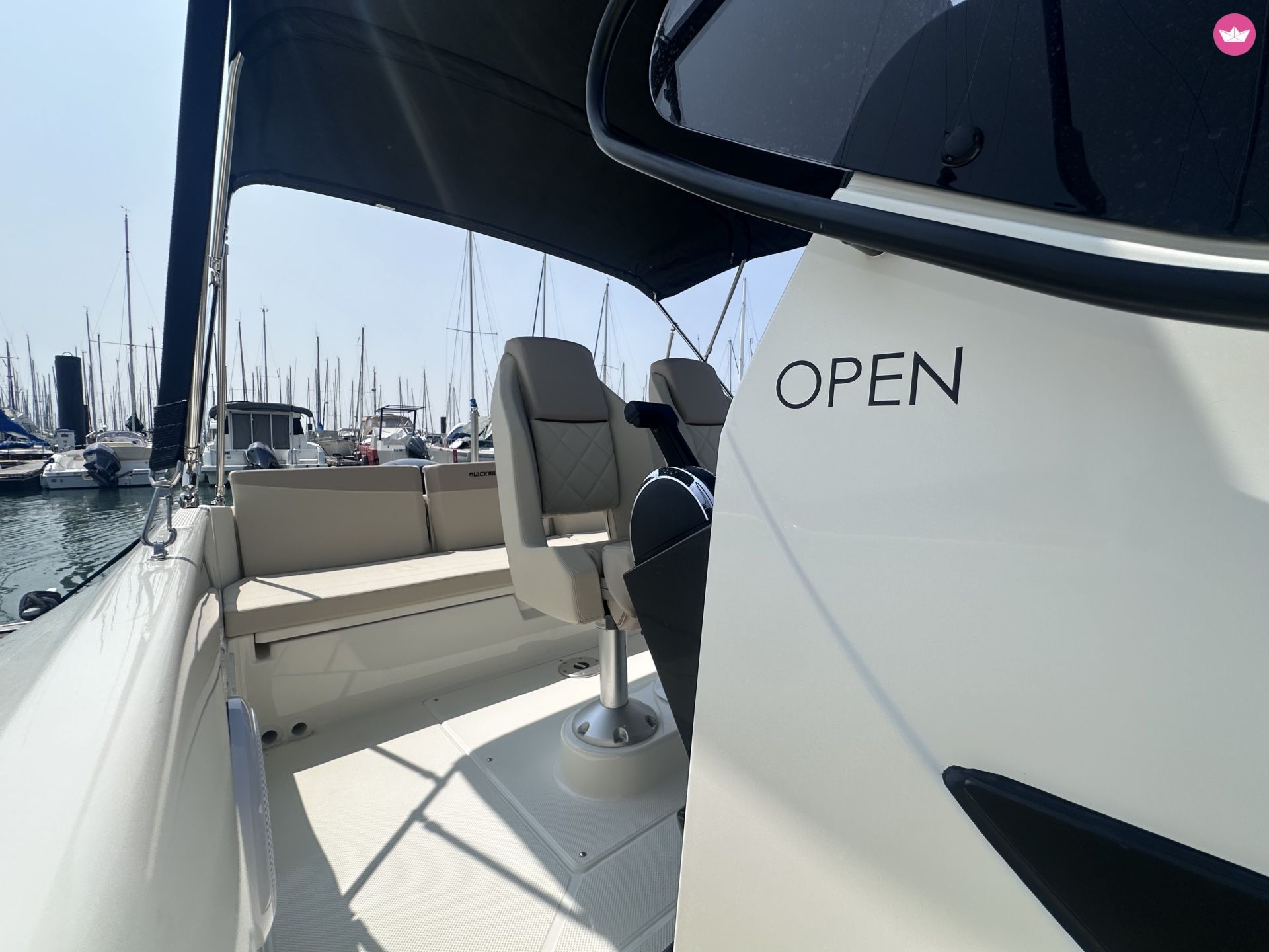 Bateau à moteur Quicksilver 705 Open 150cv 4