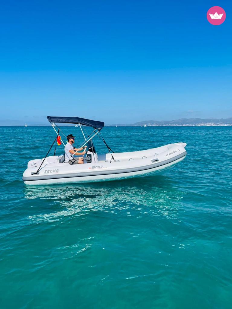 Bateau sans permis Selva Marine D 500 15cv 4