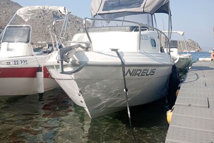 Location Semi-rigide Cabin speed boat- Private Skippered Tour Symi Coral Rent a Boat Ano Symi