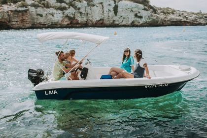Rental Boat without license  Astec 450 Menorca