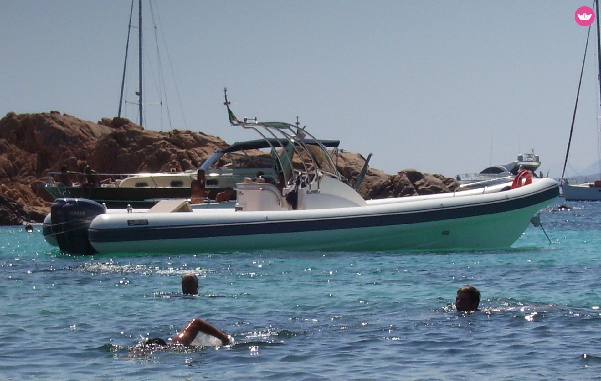 Semi-rigide Sea Water Smeralda 320 500cv