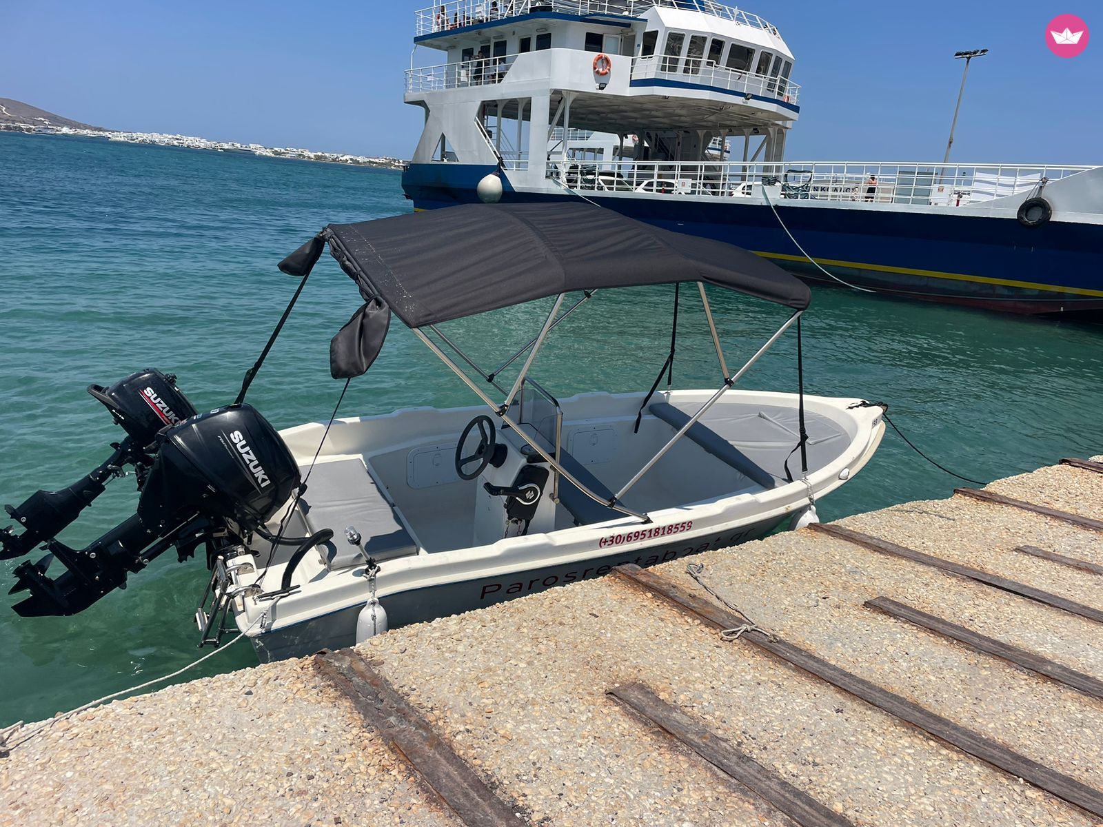 Bateau sans permis Al Open 30cv 4