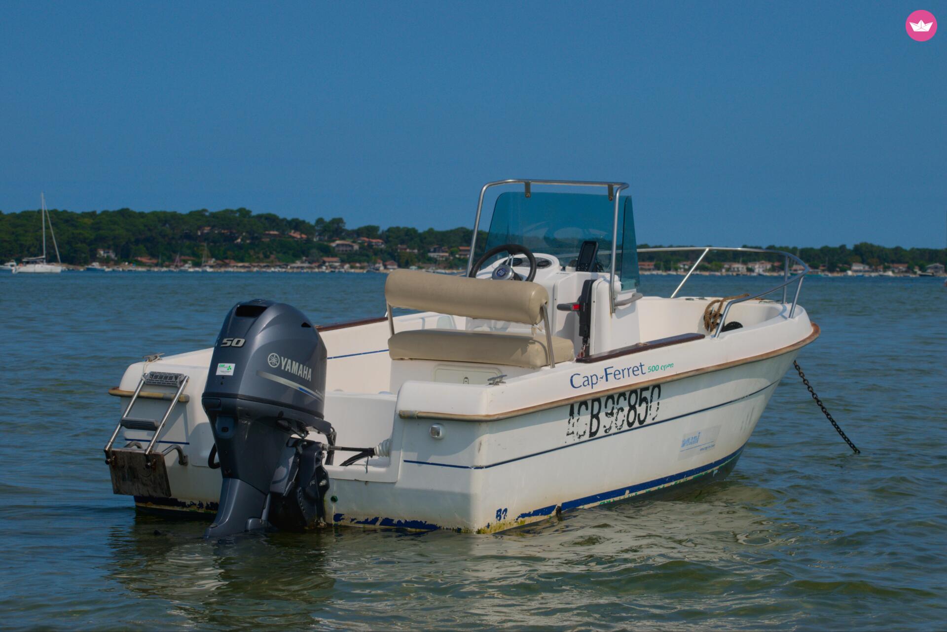 Bateau à moteur B2 MARINE CAP FERRET 500 S II OPEN 50cv 7