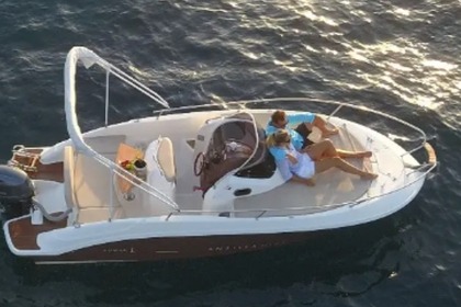 Rental Boat without license  Romar Antilla 585 Piano di Sorrento