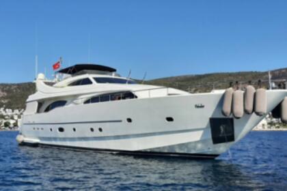 Charter Motor yacht Ferretti Customline 94 Göltürkbükü