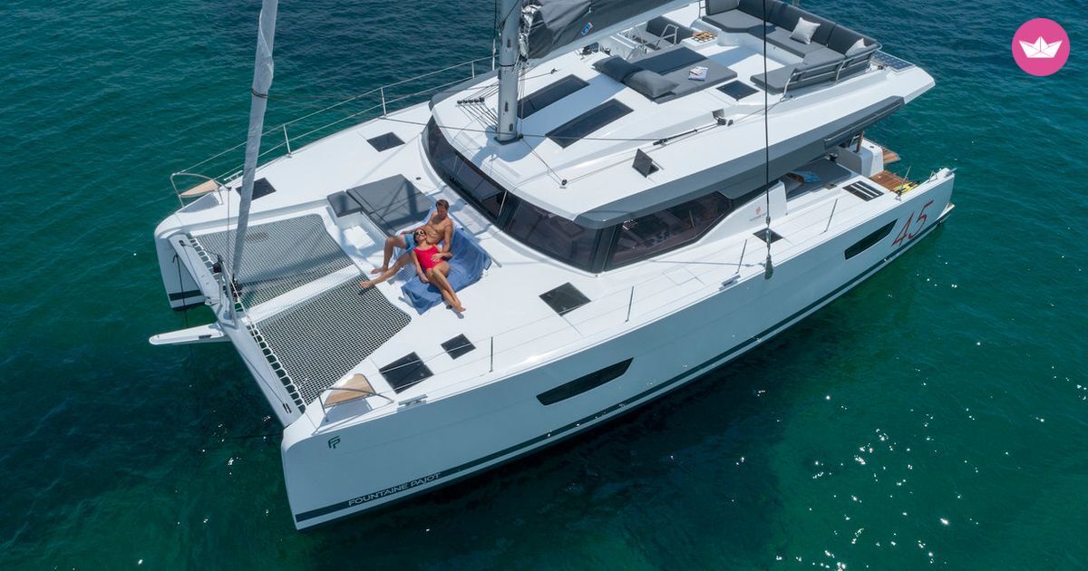 Catamaran Fountaine Pajot elba 45 13m 3