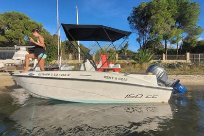 Charter Motorboat Compass 150cc Pefkochori