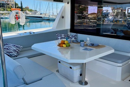 Luxury Cruising Catamaran  – based in Paralio Astros