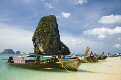 Location Bateau à moteur custom Long tail Boat Krabi