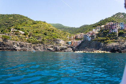 Cinque Terre en Bateau avec Déjeuner à Bord