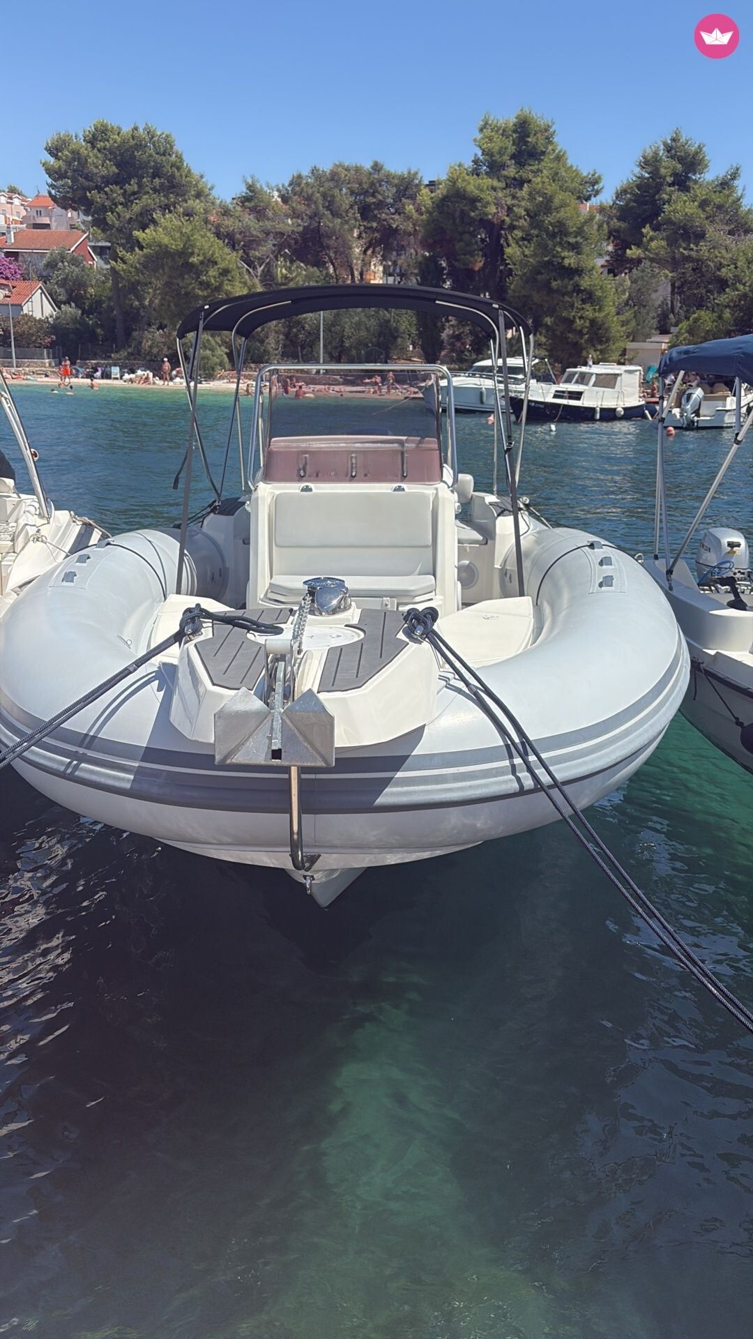 Semi-rigide Italy Marlin 790 250cv 2