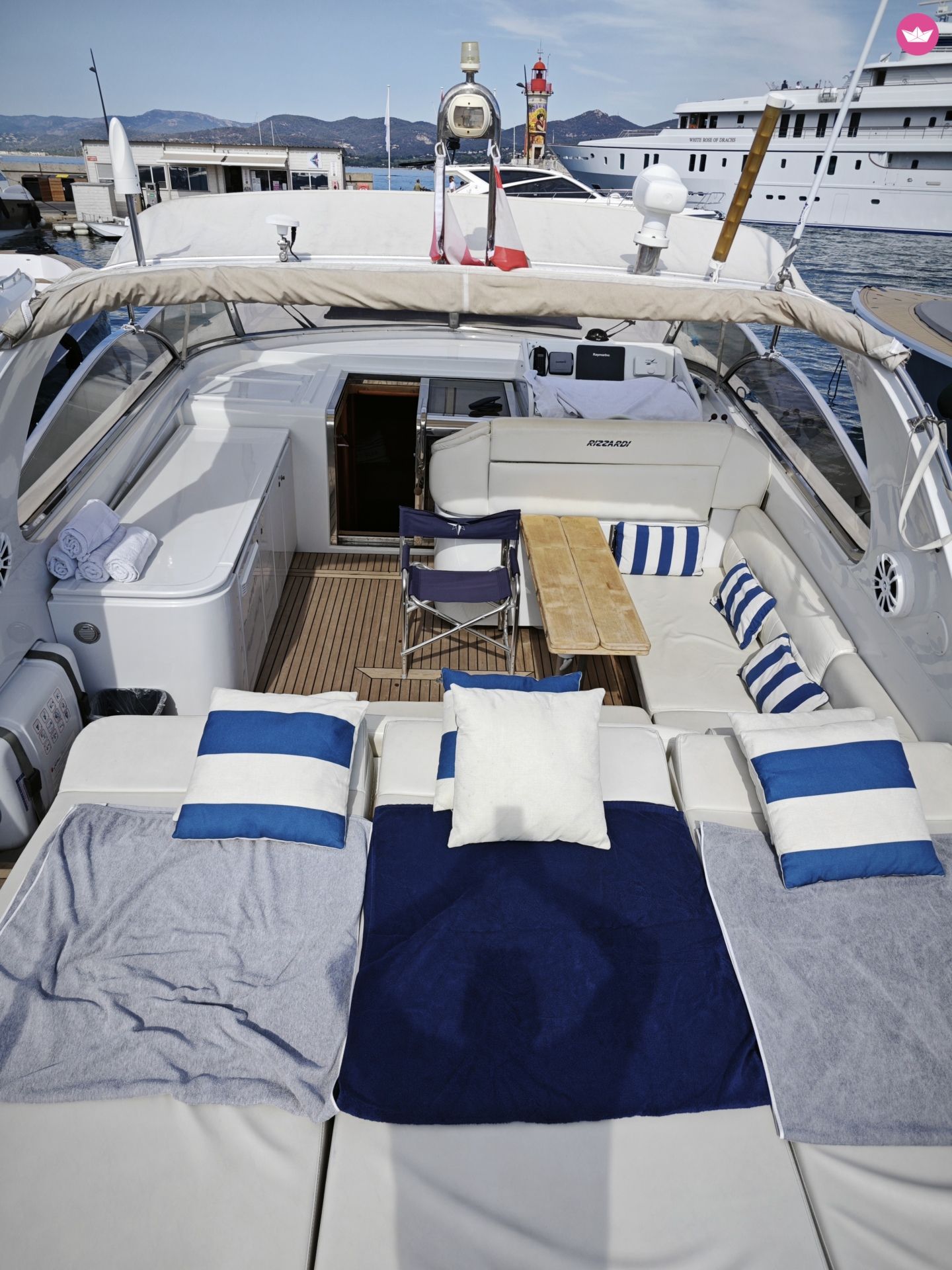 Bateau à moteur Rizzardi Cr 50 Topline 1600cv 4