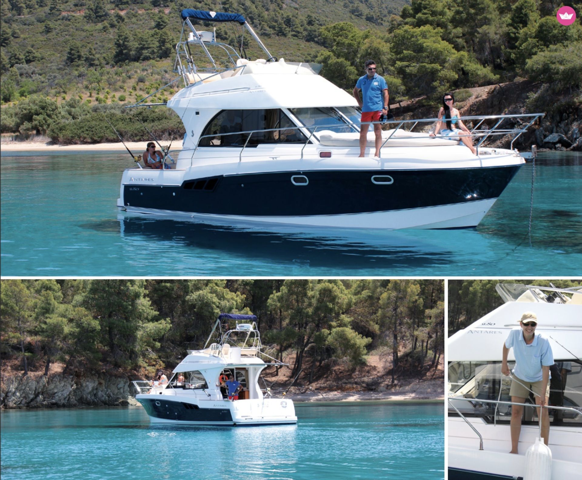 Bateau à moteur Beneteau Antares 9.80 450cv 4
