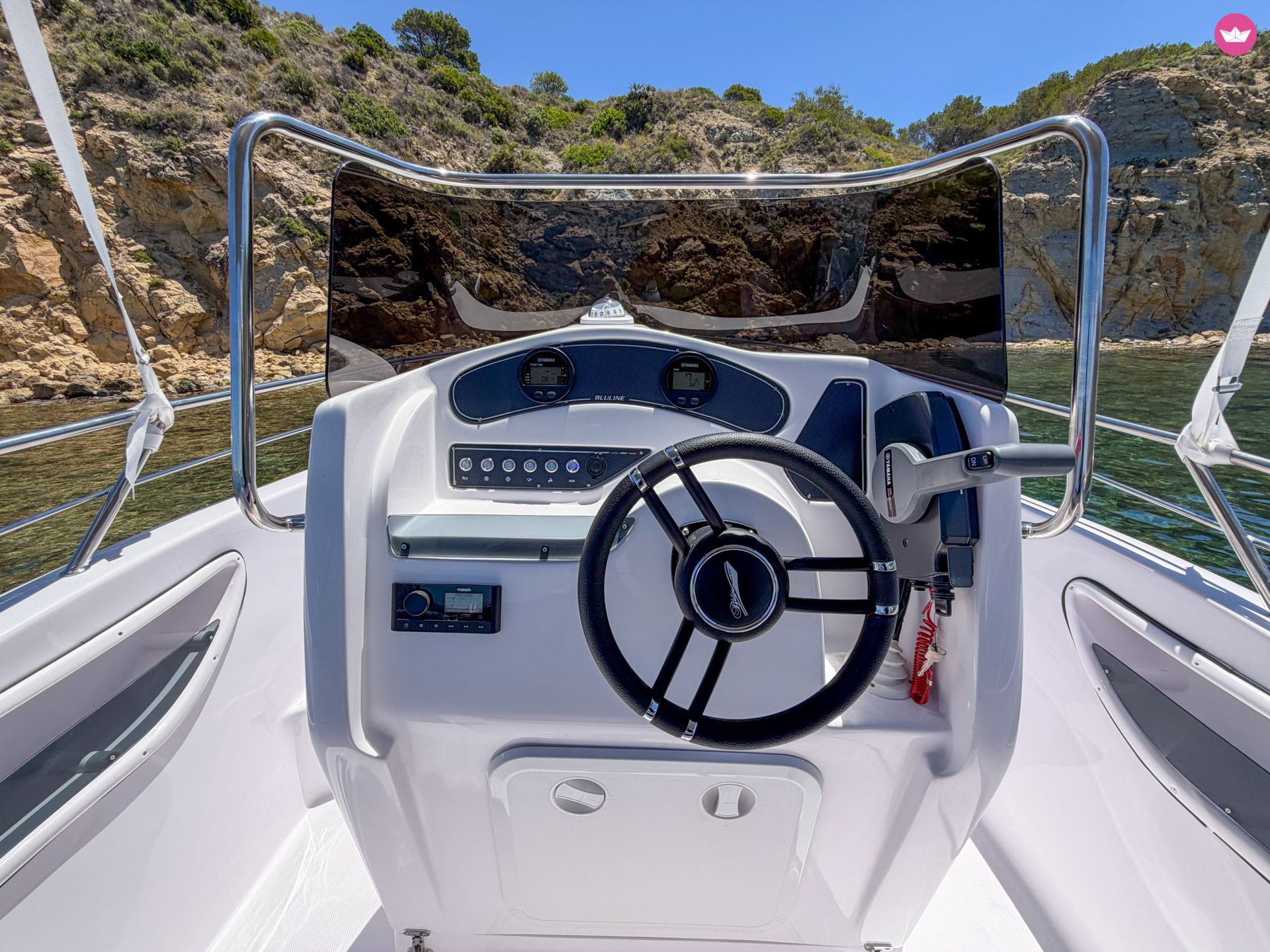 Bateau à moteur Bluline 21 150cv 4