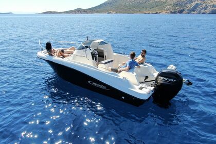 Чартер Моторная яхта Poseidon Blu Water 640 Санторини