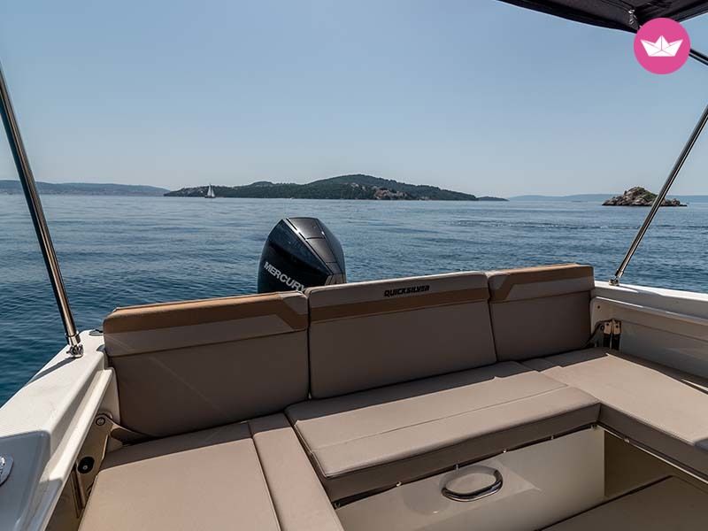 Motorboat Quicksilver 755 Activ Open for hire