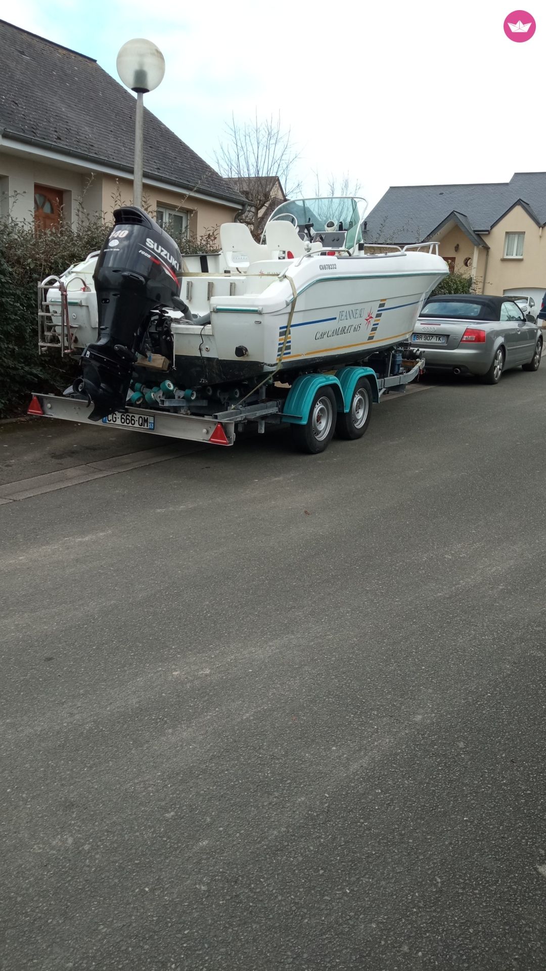 Bateau à moteur JEANNEAU Cap Camarat 615 open cc 140cv 3