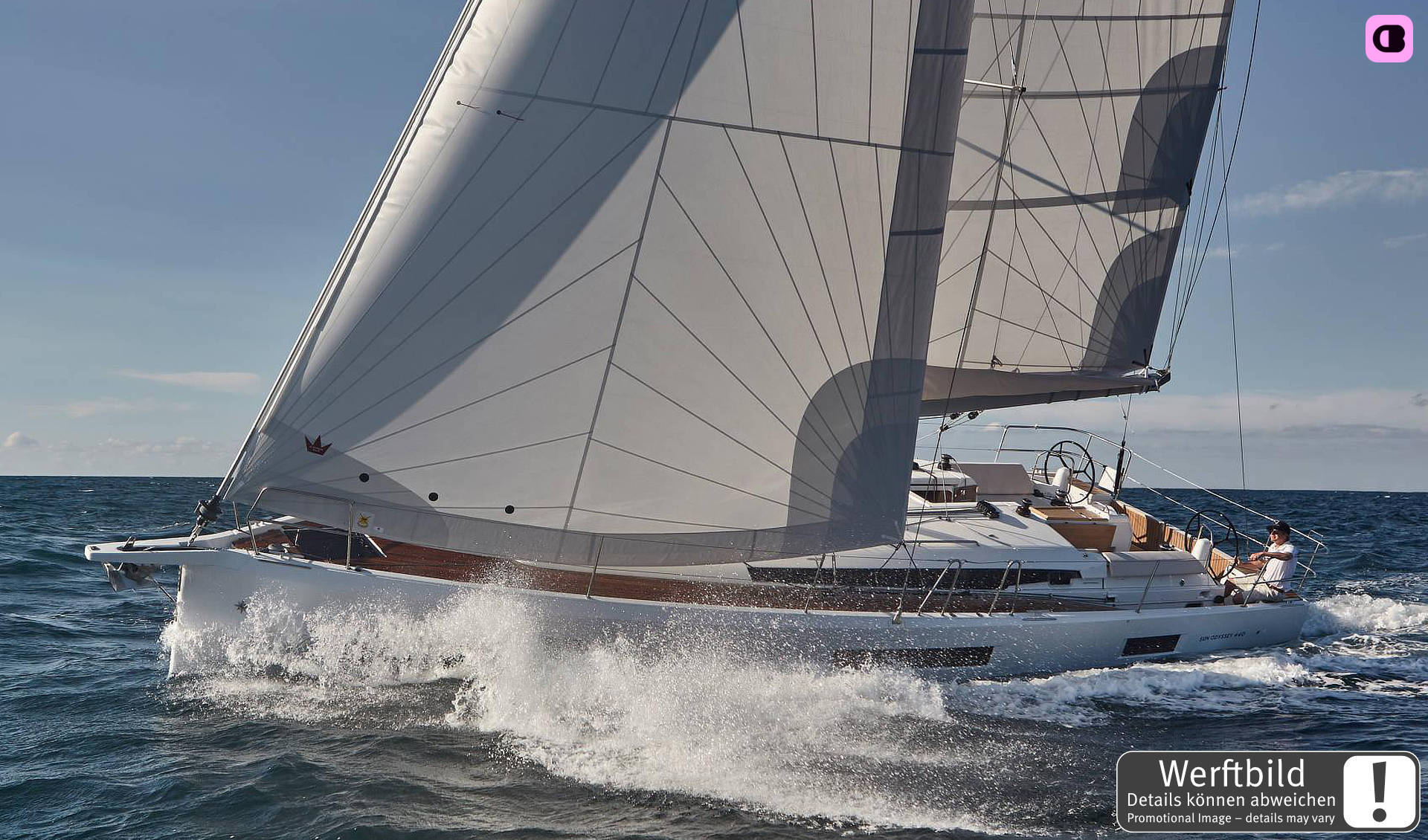 Voilier Jeanneau Sun Odyssey 440 13m