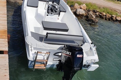 Rental Boat without license  L.AMMOS CRAZY WATERS Agia Effimia