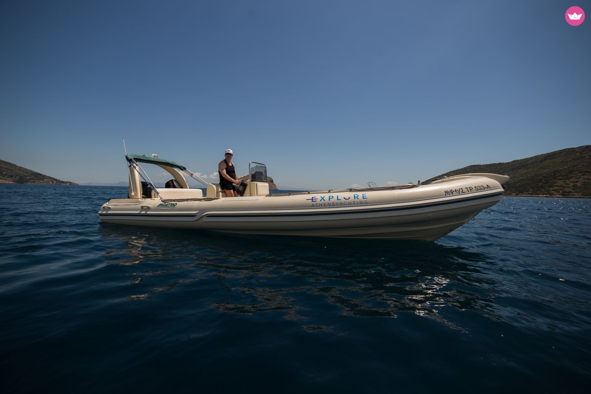RIB Mostro Corvette 780 for hire