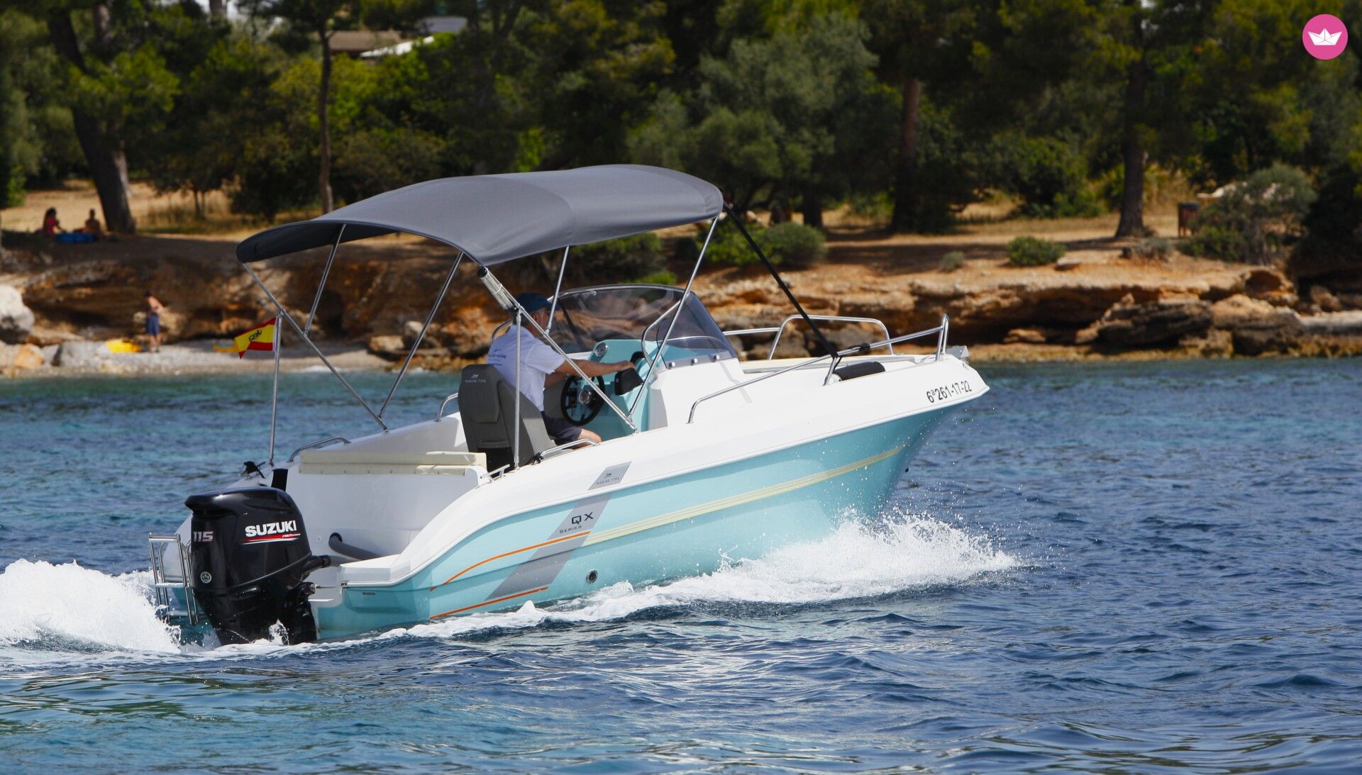 Bateau à moteur Marine Time MT 563 115cv 4