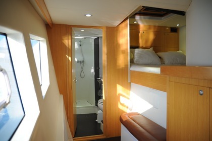 Fun, sea and relax in a luxury motor Catamaran. Med & Island living