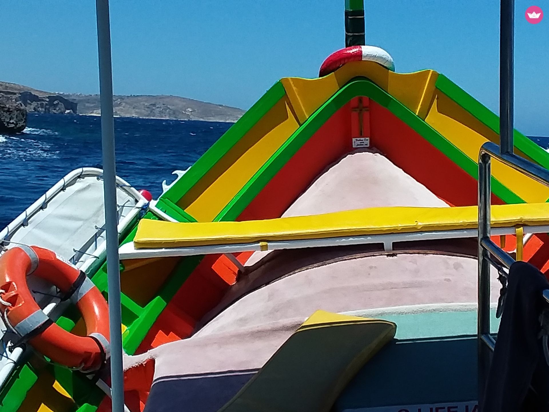 Traditional Maltese Luzzu w Swieqi  