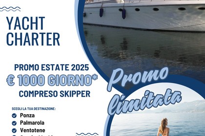 Charter Motor yacht Rizzardi Cr 50 - goditi una vacanza in barca Nettuno