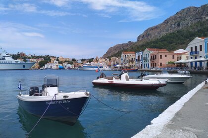 Rental Boat without license  AL BOAT 430 Kastellorizo