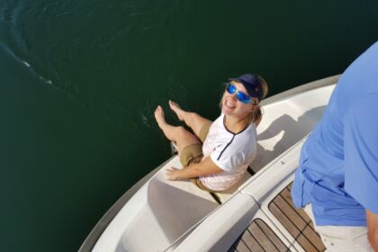 Electric sailing yacht Parbleu