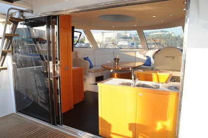 Fun, sea and relax in a luxury motor Catamaran. Med & Island living