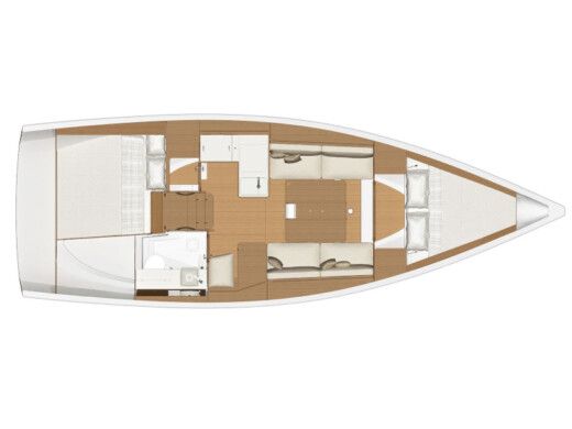 Sailboat Dufour Dufour 360 Gl Boat design plan