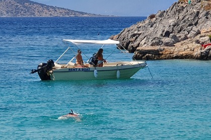 Miete Boot ohne Führerschein  Kiani Akti 4.60 Angistri